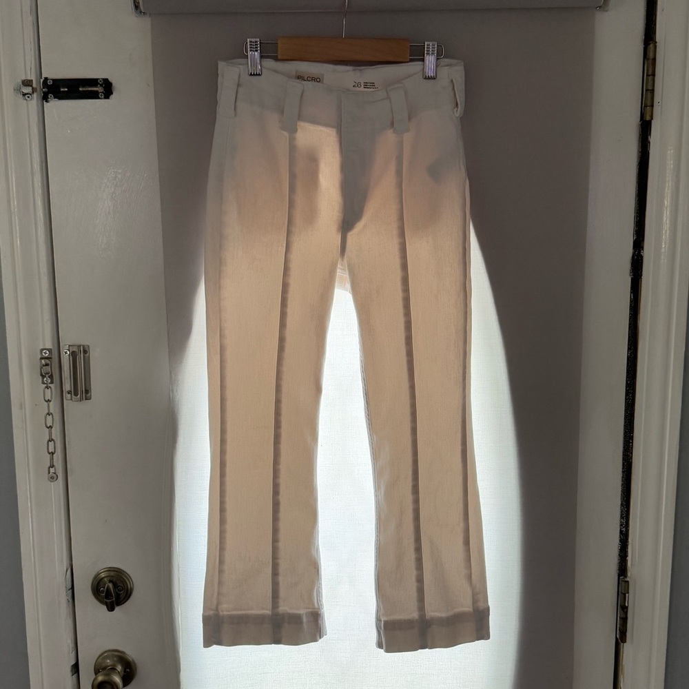 Picro Women’s Cream Ankle Jeans